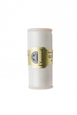 DMC Diamant Metallic Stickgarn 35m D5200 weiß irisierend weiß - je