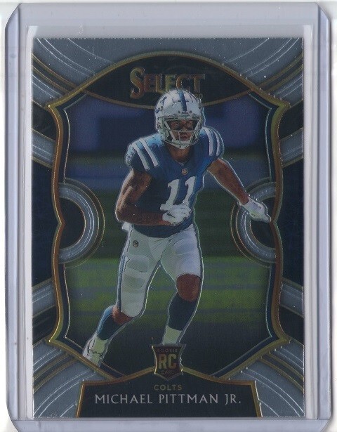 MICHAEL PITTMAN JR 2020 Panini Select RC Rookie Concourse #62 Colts USC