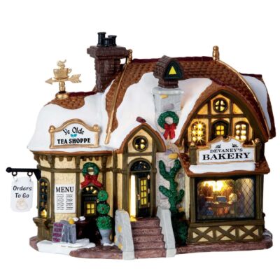 Lemax Christmas Village Porcelain Sculpture Animated Lighted Display 2012