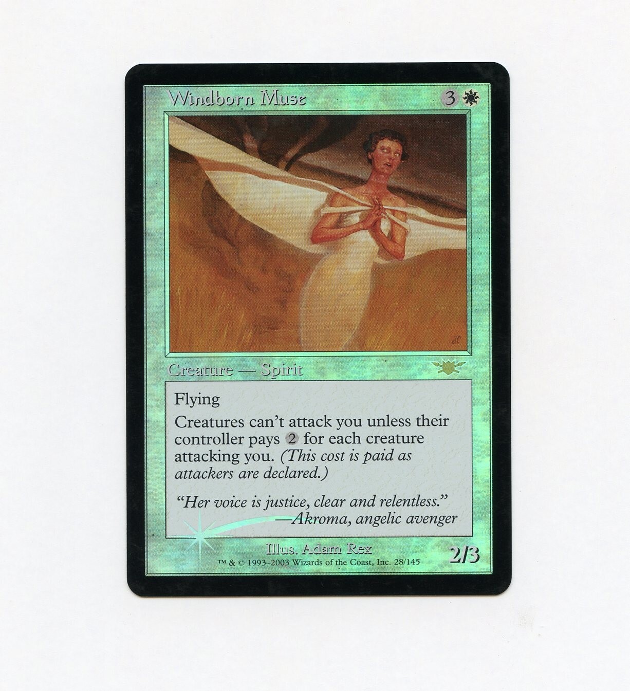 Windborn Muse Legions FOIL LP Magic the Gathering MtG