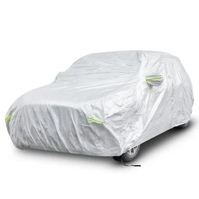 Housse Voiture Universelle Bâche Auto Protection UV Pluie Neige 483-516cm XXL - Photo 1/4