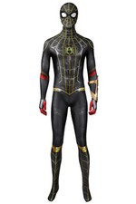 Spider-Man 3 No Way Home Peter Parker Uniform Jumpsuit Halloween Cosplay Costume