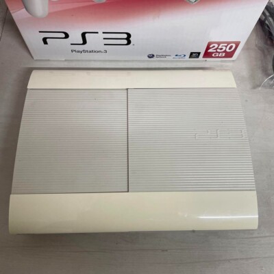 PlayStation 3 250GB Classic White CECH-4000B LW Tested Japan | eBay