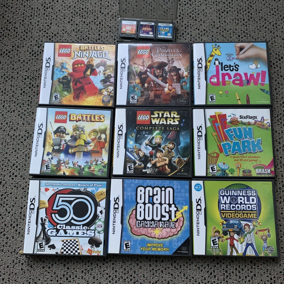 12 Game Lot nintendo DS Lego Star Wars Lego Pirates Lego