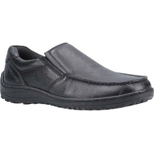 mens wide fit black shoes
