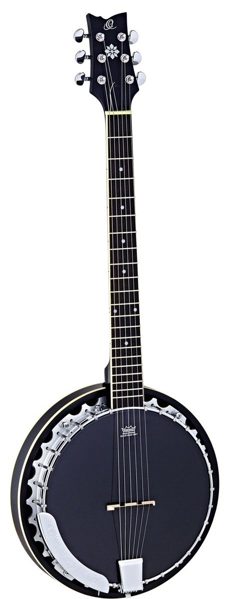 ORTEGA OBJ350/6-SBK Raven Banjo inkl. Gigbag | eBay