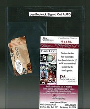 JOE MEDWICK SIGNED TICKET STUB JSA CERTIFIED AUTOGRAPH AUTO AS RARE AS IT GETS !