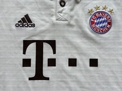BAYERN MUNICH 2013 2014 AWAY FOOTBALL SHIRT SOCCER JERSEY ADIDAS