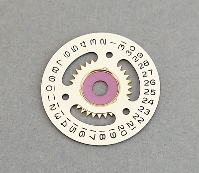 Original ROLEX 2135 White Date indicator / Calendar Disc #6900 for