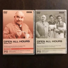 Open All Hours : Series 1 & 2 Ronnie Barker, David Jason VGC BBC