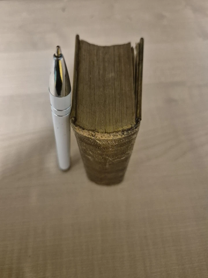 c1870s ANTIQUE BOOK OF COMMON PRAYER Brass Edging Charles Courtier 🇬🇧 Small - Image 4 of 4