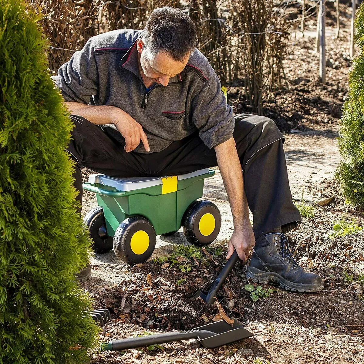 Rolling yard tool cart deals