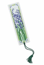 Bluebells Bookmark Cross Stitch Kit (Textile Heritage)