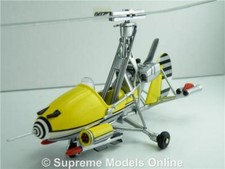 JAMES BOND LITTLE NELLIE GYROCOPTER MODEL AIRCRAFT 1:43 YELLOW GYRO NOREV K8