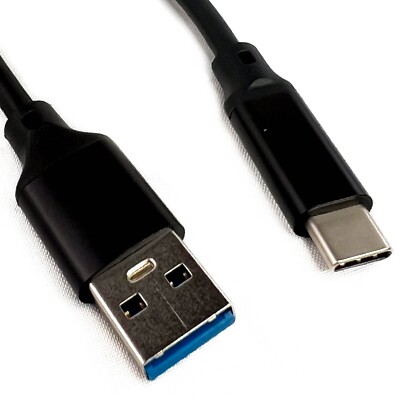 8 Inch USB-C 3.1 to USB A 3.0 Male Cable 0.2m Data Charger Fast Charge ...