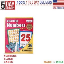 Number Recognition and Counting Skills Educational Number Flash Cards to Build