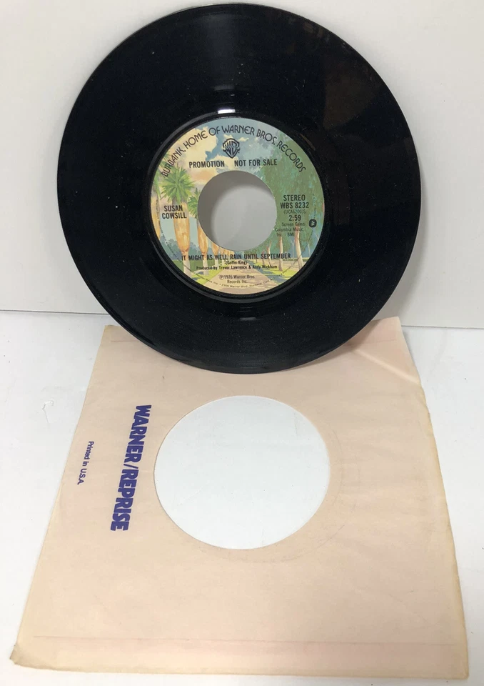 SUSAN COWSILL, It Might As Well Rain Until Sept. PROMO USA Mono & Stereo - Image 2 of 3