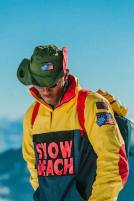 SNOW BEACH POLO RALPH LAUREN PULLOVER JACKET MEN size M SNOW BEACH POLO RALPH LAUREN PULLOVER JACKET MEN size M