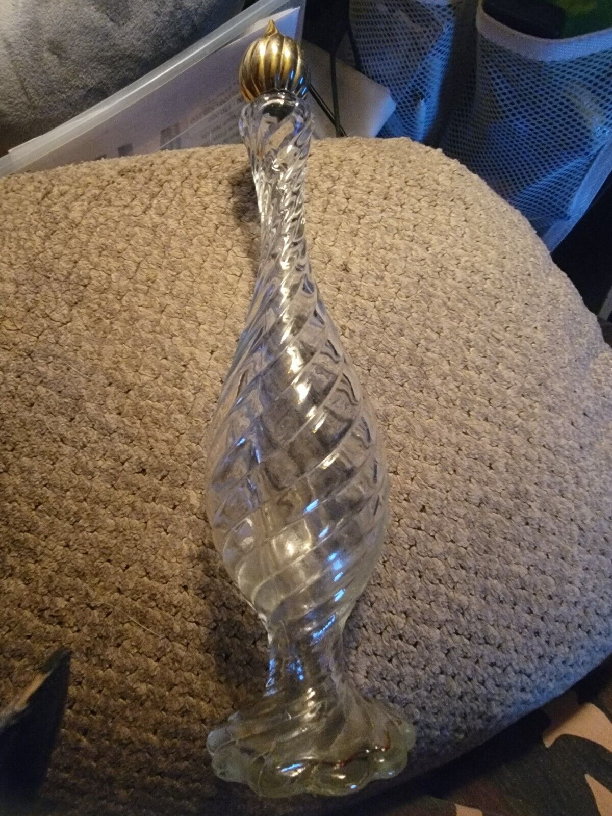 vintage avon Swirl genie bottle