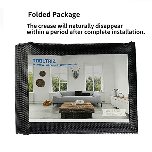 Pet Proof Window Screen Replacement Kit 60 X 100 Upgraded Thicken
