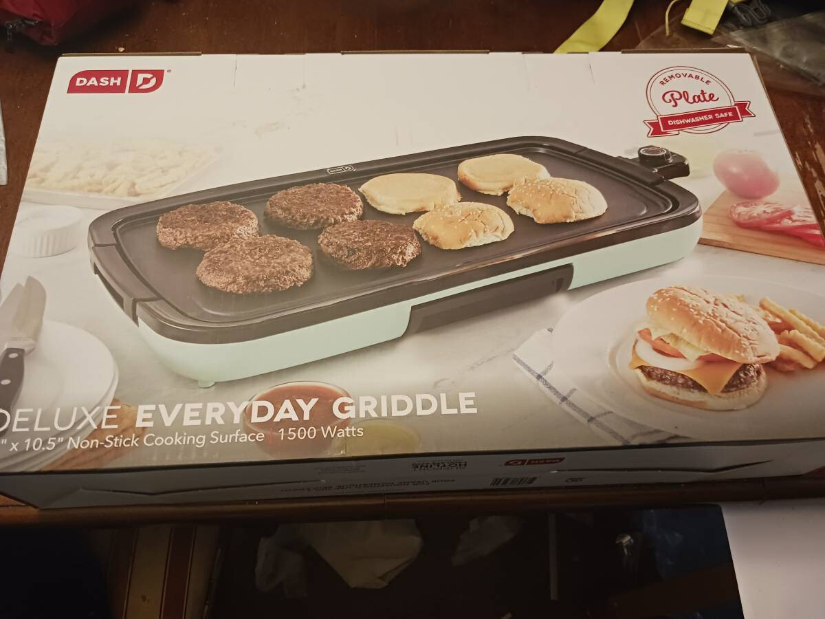 Dash Everyday Electric Griddle Black eBay
