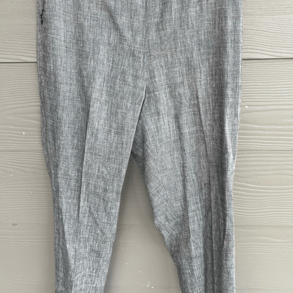 Theory Crunch Linen Basic Pull-On Pant - image 4