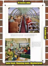 Metal Sign - 1953 Milwaukee Road Super Dome - 10x14 inches
