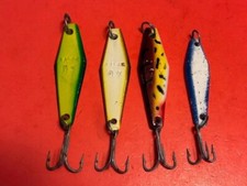SET OF 3 VINTAGE SALAS DX HEAVY IRON JIGS PLUS A BONUS JIG