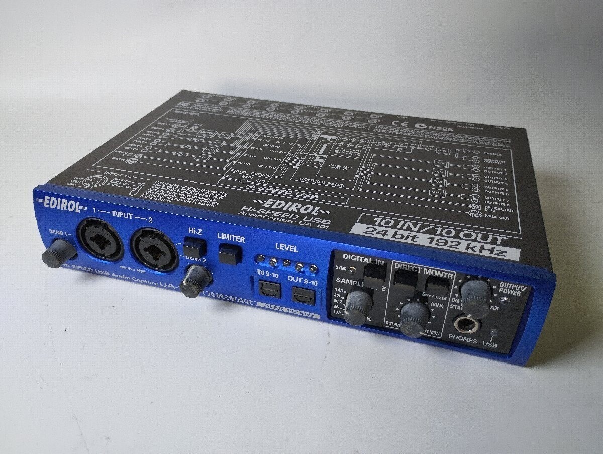 Roland EDIROL UA-101 オーディオインターフェース ROLAND Edirol UA-101 Hi-Speed USB Audio Interface | eBay