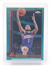 DEVIN BOOKER 2025-26 TOPPS CHROME TEAL REFRACTOR /299 #195 Q5786