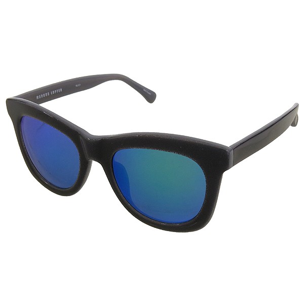 Linda Farrow Mirror Sunglasses, Unisex, Gold & Silver