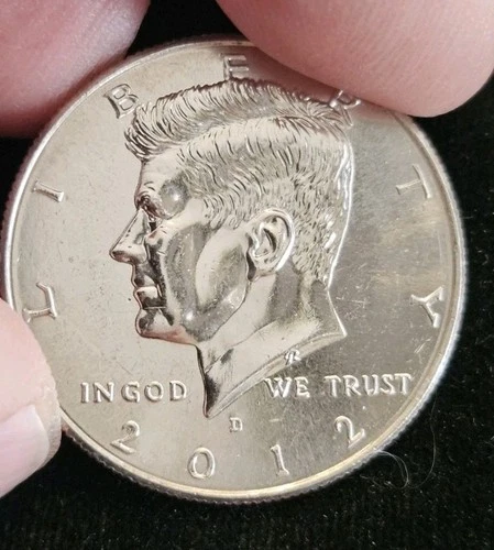 2012-D Kennedy Half Dollar — photo from the most recent tracked eBay sale