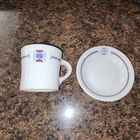 Vintage Knights of Columbus Coffee Cup & Saucer Nice !!!!!!!!