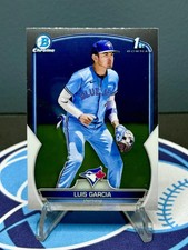 2023 Bowman Chrome Prospects #BCP-94 Luis Garcia - Toronto Blue Jays