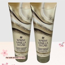 Set Of 2, Bath Body Works Warm Vanilla Sugar Ultimate Hydration Body Cream