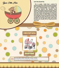 AUCTION TEMPLATE Baby, Toddler Design - Free email shipping