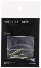 Wacom Replacement Pen Nibs Hard Felt 5 Pack For Cintiq Intuos Bamboo DTx