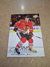 2025/26 COLTON DACH young gun's #218 GRADE ME