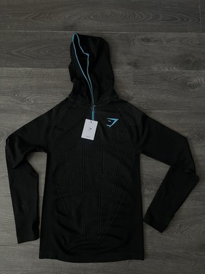 Gymshark OG Onyx V1 Small David Laid Hoodie