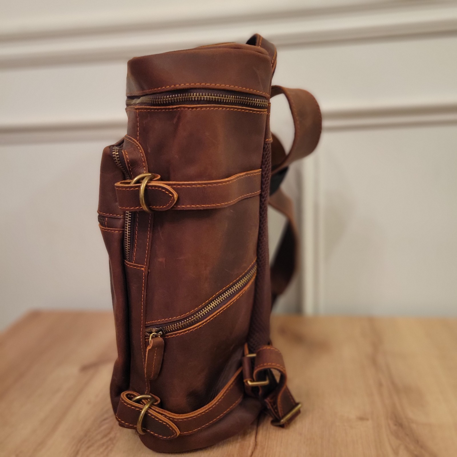 Leather Backpack - image 2
