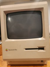 Vintage Apple Macintosh PLUS includes Case, Screen, System Brd, Analog Brd Only