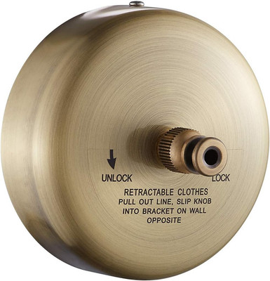 Retractable Clothesline Stainless Steel Heavy Duty 9Feet for Hanging