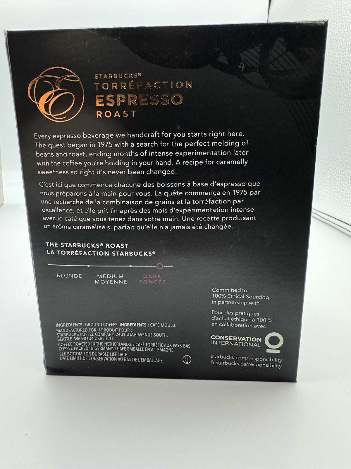 Starbucks Verismo Coffee Pods Torrefaction Espresso Roast 72 Pods EXP 9/8/2017