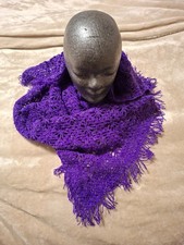 Schal, Stola, Wolle, Handarbeit #002