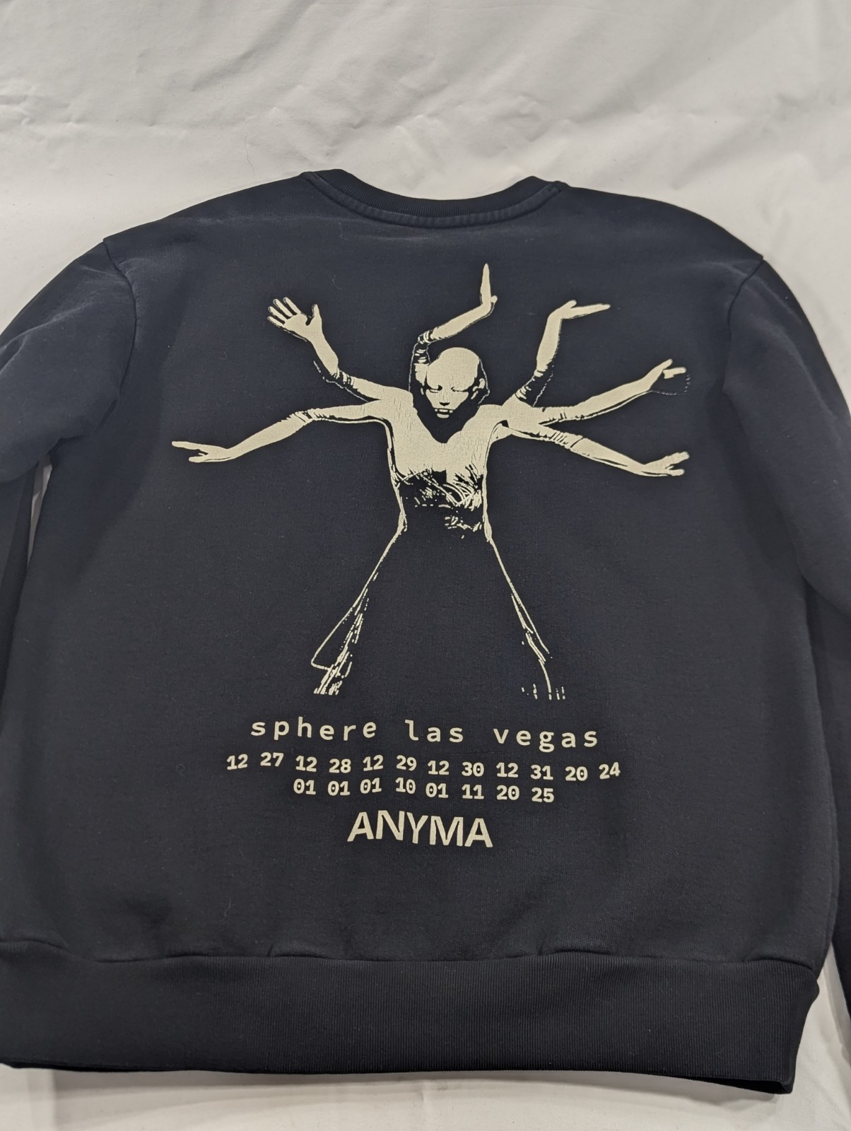 The End Of Genesys Sphere Las Vegas - Black Heavy Crewneck