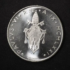 1971   VATICAN   500 LIRE  **NICE COIN** FREE SHIPPING CO427
