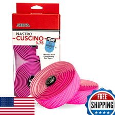 SILCA Pink Handlebar Tape 3.75mm Extra Thick Damping Kit Aluminum