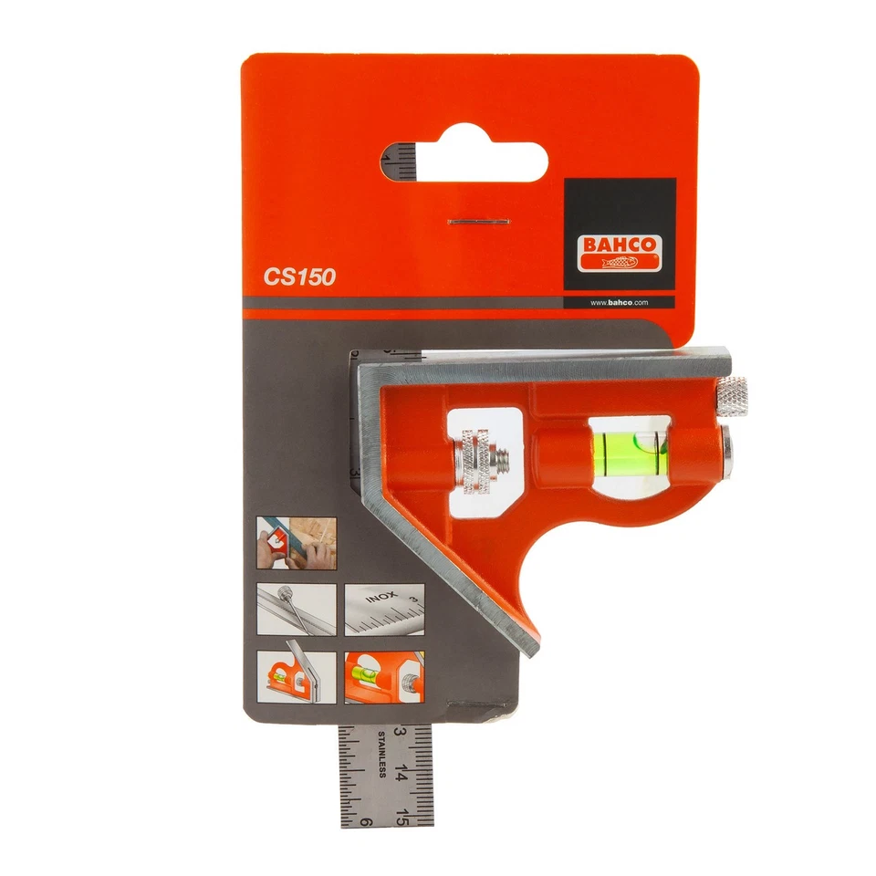 Bahco CS150 Escuadra Combinada Deslizante 150Mm - Imagen 4 de 4