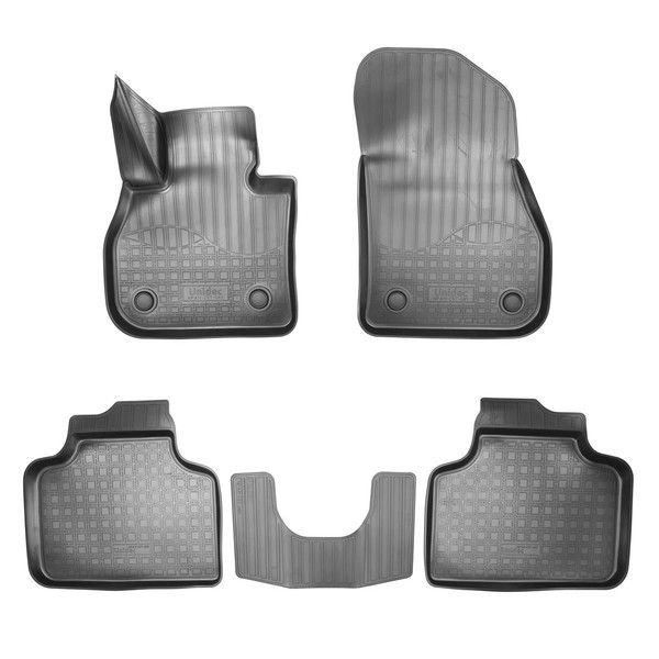 3D Gummi Fussmatten FüR Mini Countryman F60 | Bj Ab 2017> | Passgenau Mit Rand-image