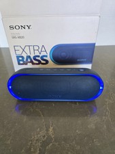Sony SRS-XB20 Blue Portable Bluetooth Speaker Extra Bass Water Resistant IOB